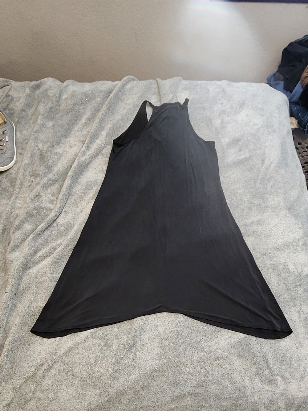 Dolan Left Coast Collection Black Asymmetrical Sleeveless Dress Size Medium - Picture 6 of 7